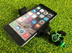 Phone Holder With Cold Shoe Mount & Rechargeable 96 Led Light. - FiSH i 