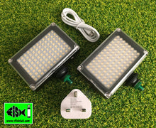 Load image into Gallery viewer, Dual Rechargeable 96 L.E.D Lights Including Bank Stick Adapters. - FiSH i 