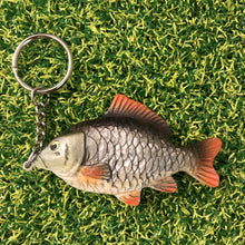 Load image into Gallery viewer, Common Carp Keyring. (Silver) - FiSH i 