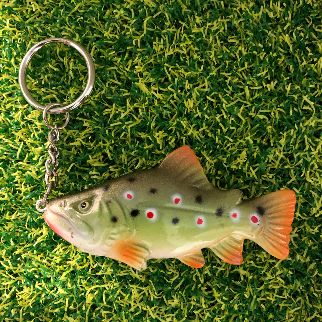 Brown Trout Keyring. - FiSH i 