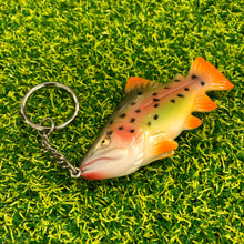 Load image into Gallery viewer, Rainbow Trout Keyring. - FiSH i 