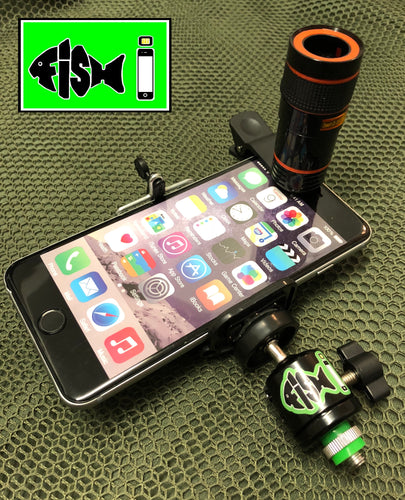 Phone Holder With 8x Zoom Lens Kit - FiSH i 