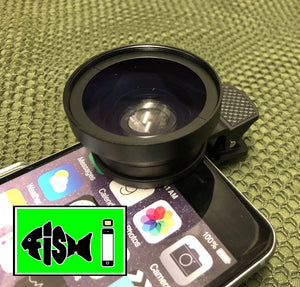 Phone Holder Ultimate Kit. 8x Zoom Lens. 0.45x Lens, Dual Led Lights & Bluetooth Remote - FiSH i 