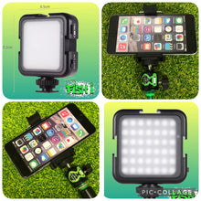 Load image into Gallery viewer, 42 Led Light With Cold Shoe Phone Holder. - FiSH i 