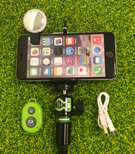 Load image into Gallery viewer, Phone Holder With Remote And Clip On Led Light. - FiSH i 