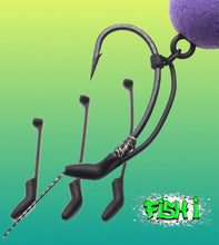 Load image into Gallery viewer, Large D Rig Kickers. Black D Rig Aligners - FiSH i 