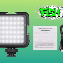 Load image into Gallery viewer, 42 Led Light with Phone Holder &amp; Remote - FiSH i 