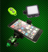 Load image into Gallery viewer, 42 Led light With Cold Shoe Phone Holder inc Remote. - FiSH i 