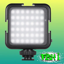 Load image into Gallery viewer, 42 Led Light With Cold Shoe Phone Holder. - FiSH i 