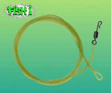 Load image into Gallery viewer, Trans Green Fluorocarbon Leader With Quick Change Swivel - FiSH i 