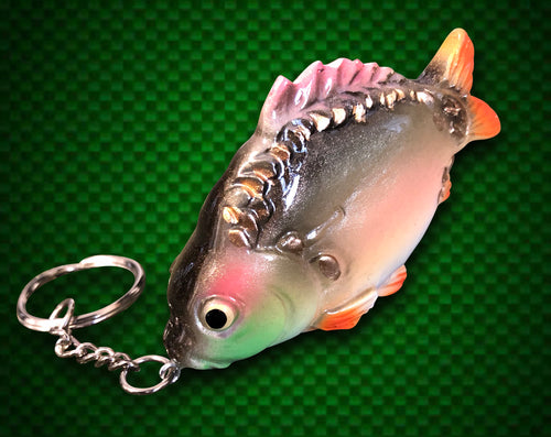 Mirror Carp Keyring. - FiSH i UK