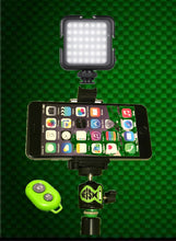 Load image into Gallery viewer, 42 Led light With Cold Shoe Phone Holder inc Remote. - FiSH i 