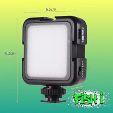 Load image into Gallery viewer, 42 Led Light With Cold Shoe Phone Holder. - FiSH i 