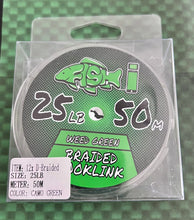Load image into Gallery viewer, 25LB Braided Hooklink Camo Green - FiSH i UK