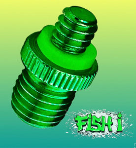 Anodized Green Bankstick Adaptor. - FiSH i 