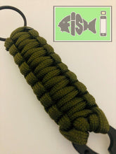 Load image into Gallery viewer, Paracord Carabiner/Keyring &amp; Bottle opener - FiSH i 