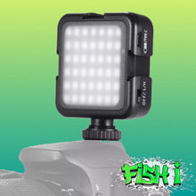 Load image into Gallery viewer, 42 Led Light With Cold Shoe Phone Holder. - FiSH i 
