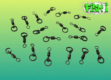 Load image into Gallery viewer, Micro Hook Swivels. 10 per pk - FiSH i 