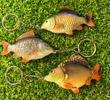 Load image into Gallery viewer, Carpy Keyring’s! All 3 of Our Carp keyrings - FiSH i 