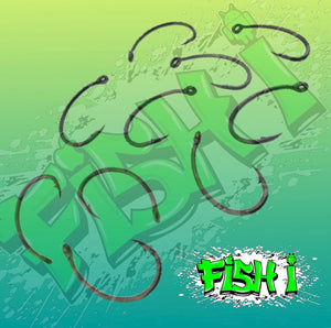 Crank Style Carp Hooks Size 6 - FiSH i 