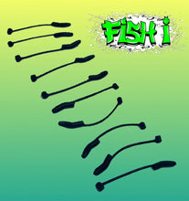 Load image into Gallery viewer, Large D Rig Kickers. Black D Rig Aligners - FiSH i 