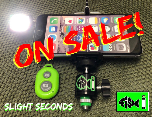 Phone Holder & Remote & Led Light.(SLIGHT SECONDS) - FiSH i 